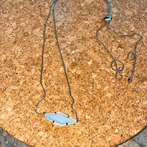 Kendra Scott Pearly White adjustable necklace